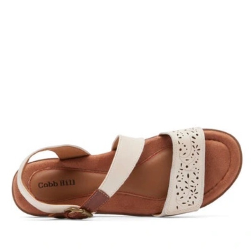 NEW Cobb Hill Leather Women's 2 Piece Zion, Vanilla - Picture 2 of 6